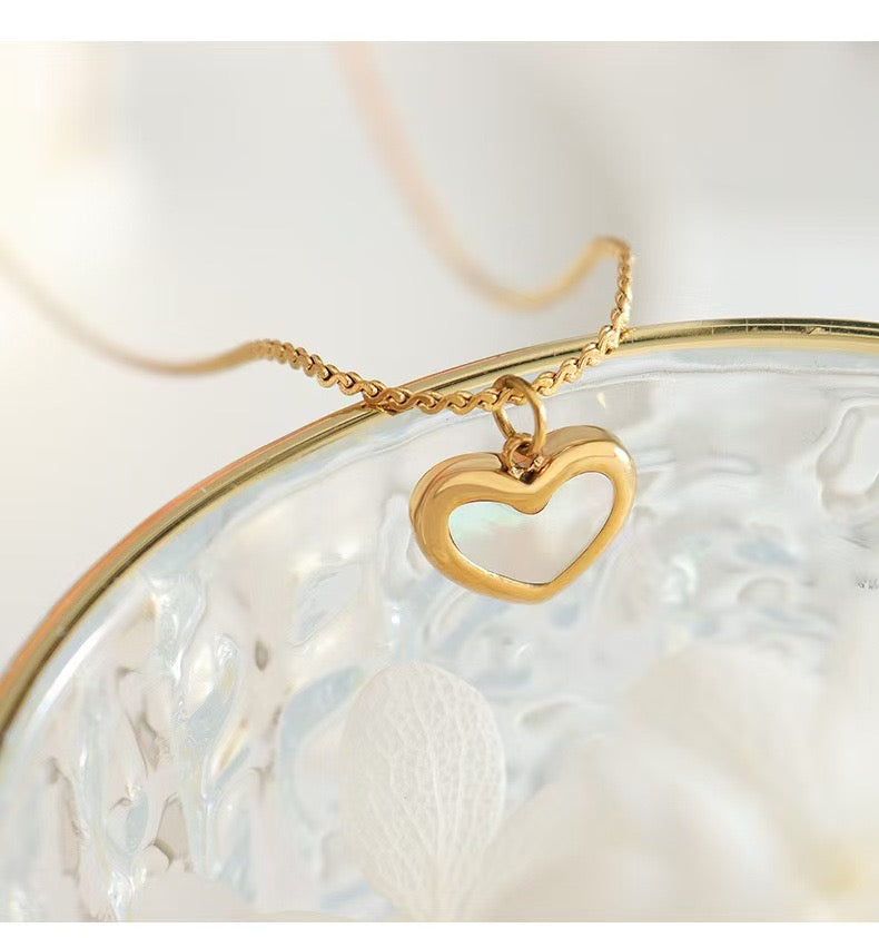 Corazón Esmaltado Pastel